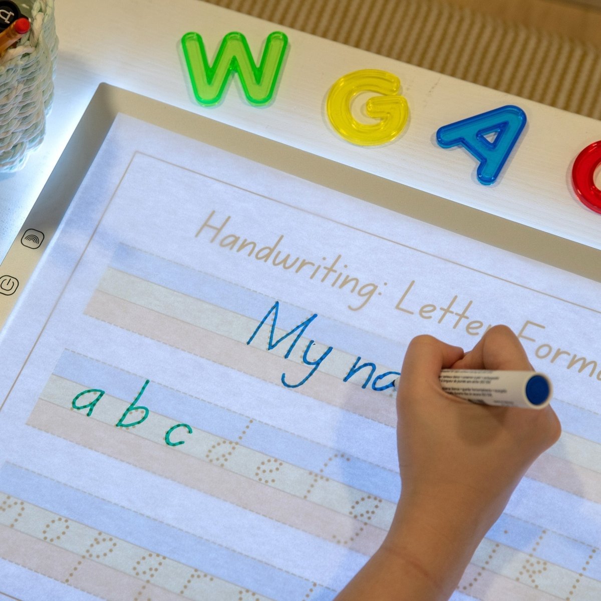 A3 Colour Changing Light Panel - Sensory Equipment