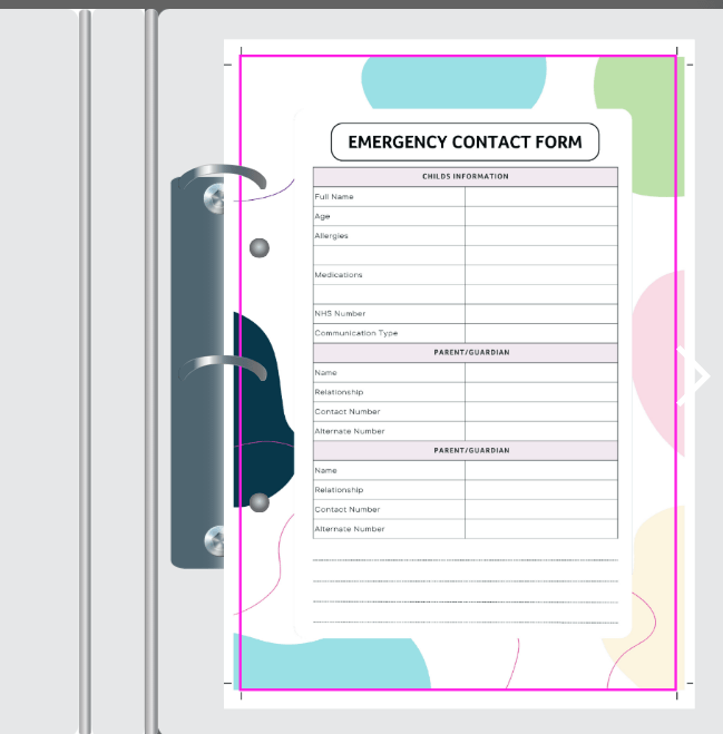 A5 Parent Carer Planner 2025 and 2026 - Downloads