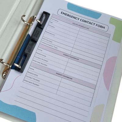 A5 Parent Carer Planner 2025 and 2026 - Downloads