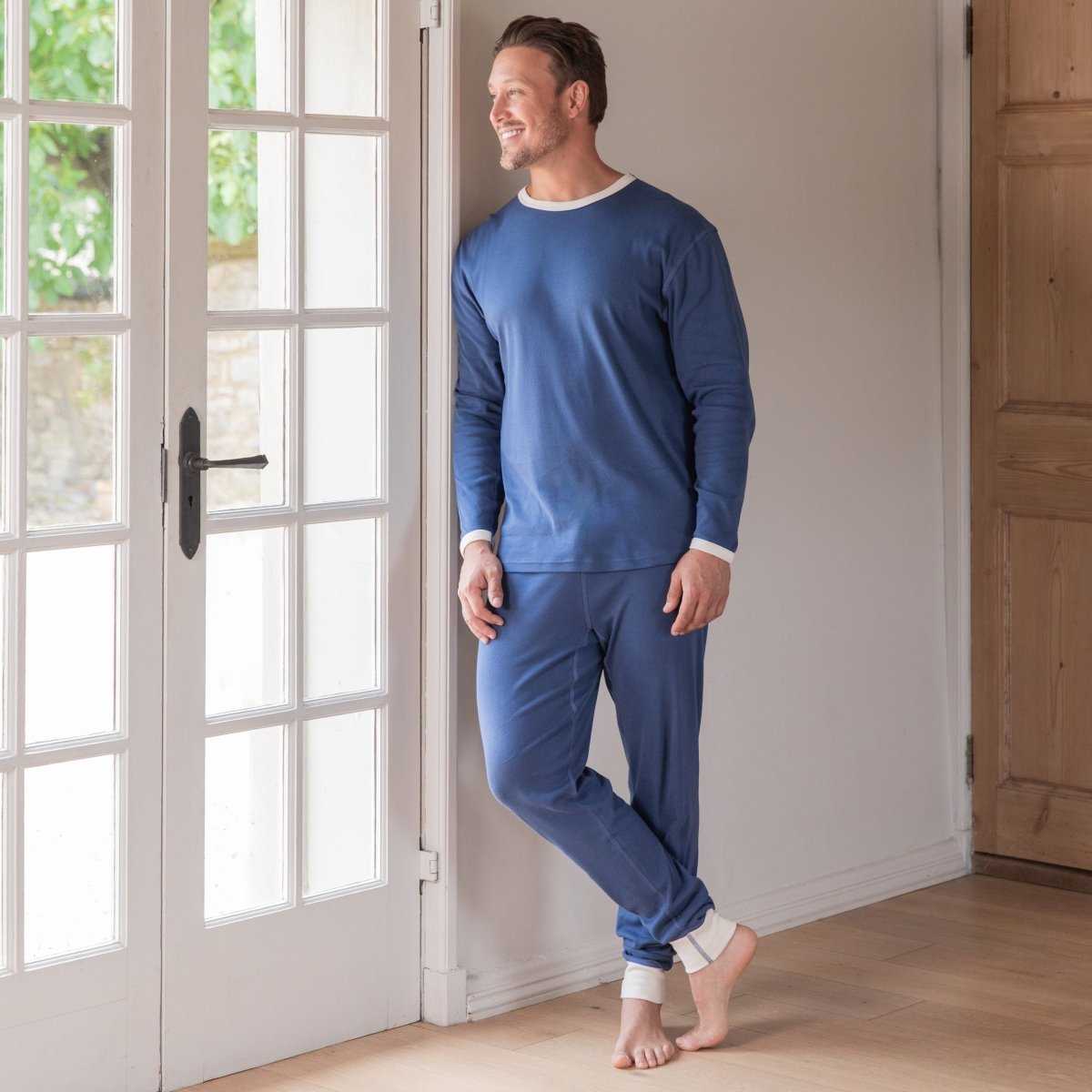 Adult Anti - Scratch Pyjama Set – Organic Cotton (XS–XL) - Bodyvests and Sleepwear