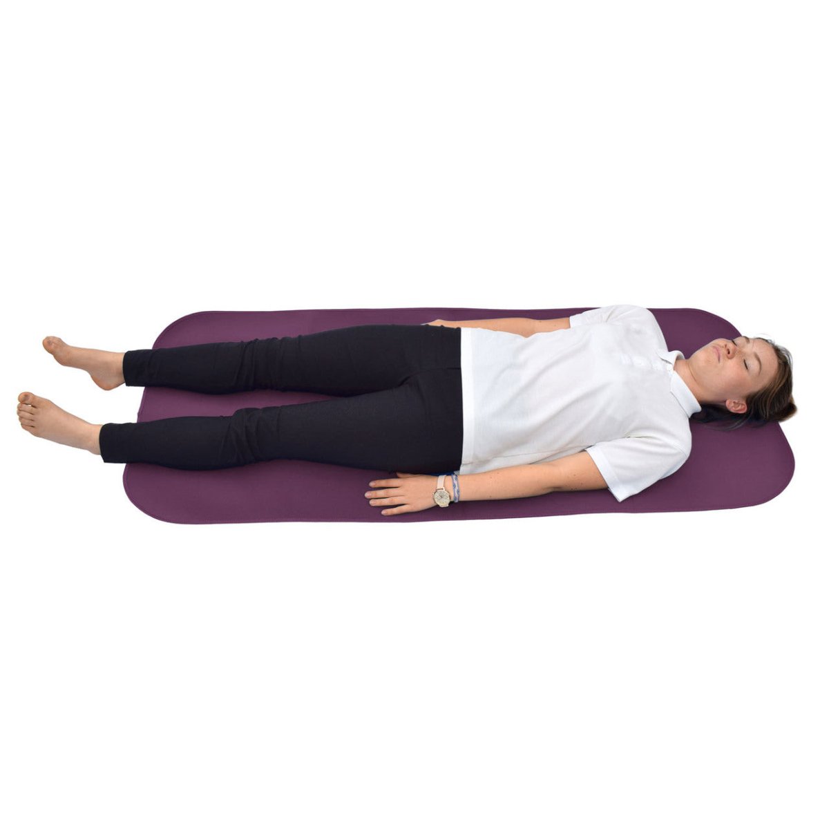 Adult Changing Mat - Aubergine/Black - Incontinence Aids