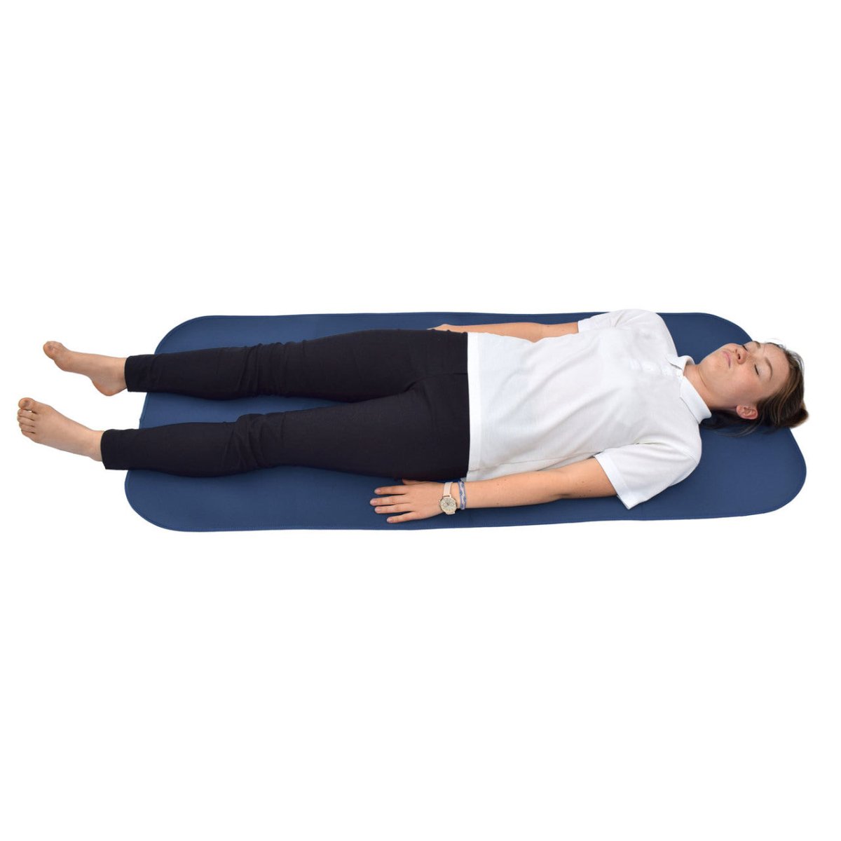 Adult Changing Mat - Steel Blue/Black - Incontinence Aids