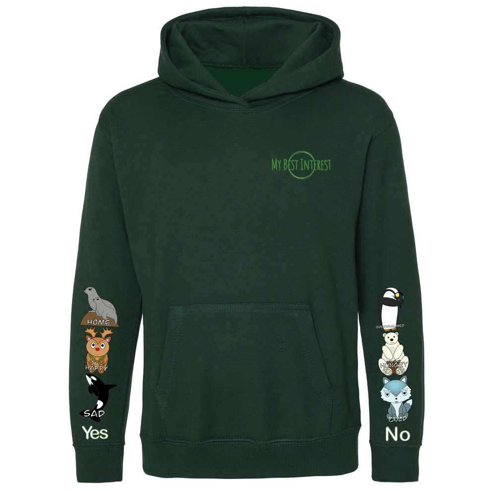 Adults Arctic Animals Communication Hoodie - Daywear