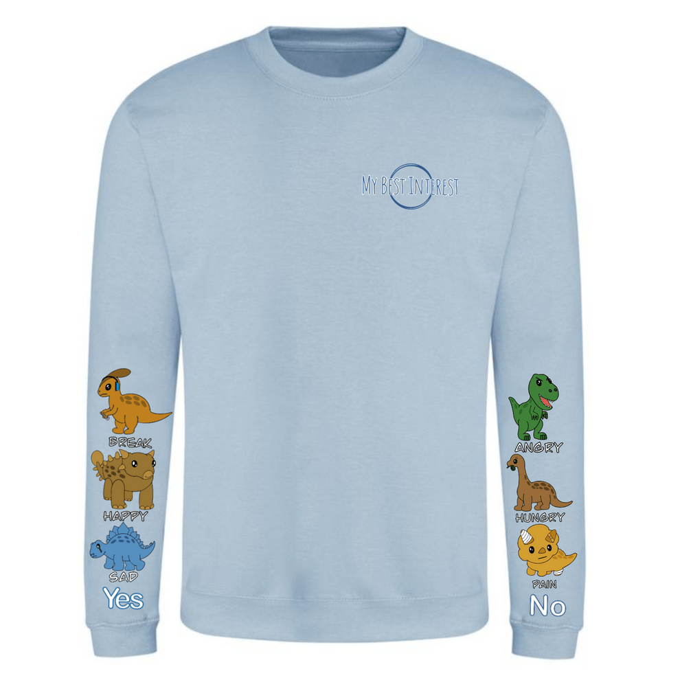 Adults Dinosaur Communication Sweatshirt - Daywear