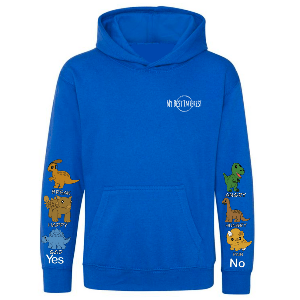 Adults Dinosaurs Communication Hoodie - Daywear