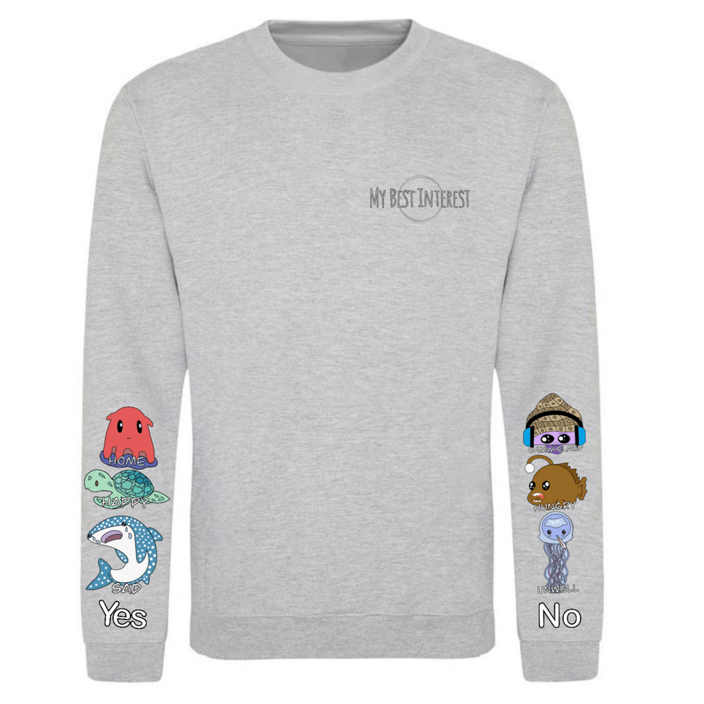 Adults Sea Creature Communication Sweatshirt - Daywear