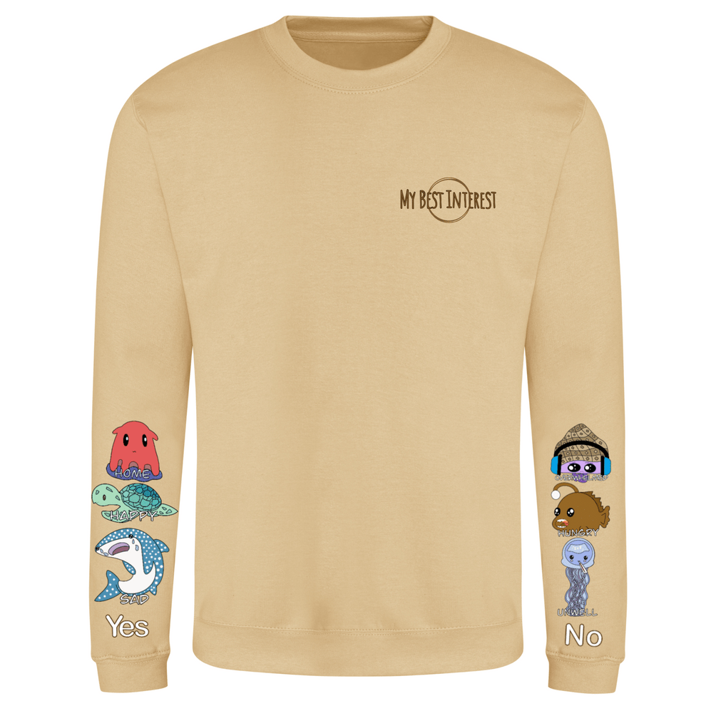 Adults Sea Creature Communication Sweatshirt - Daywear