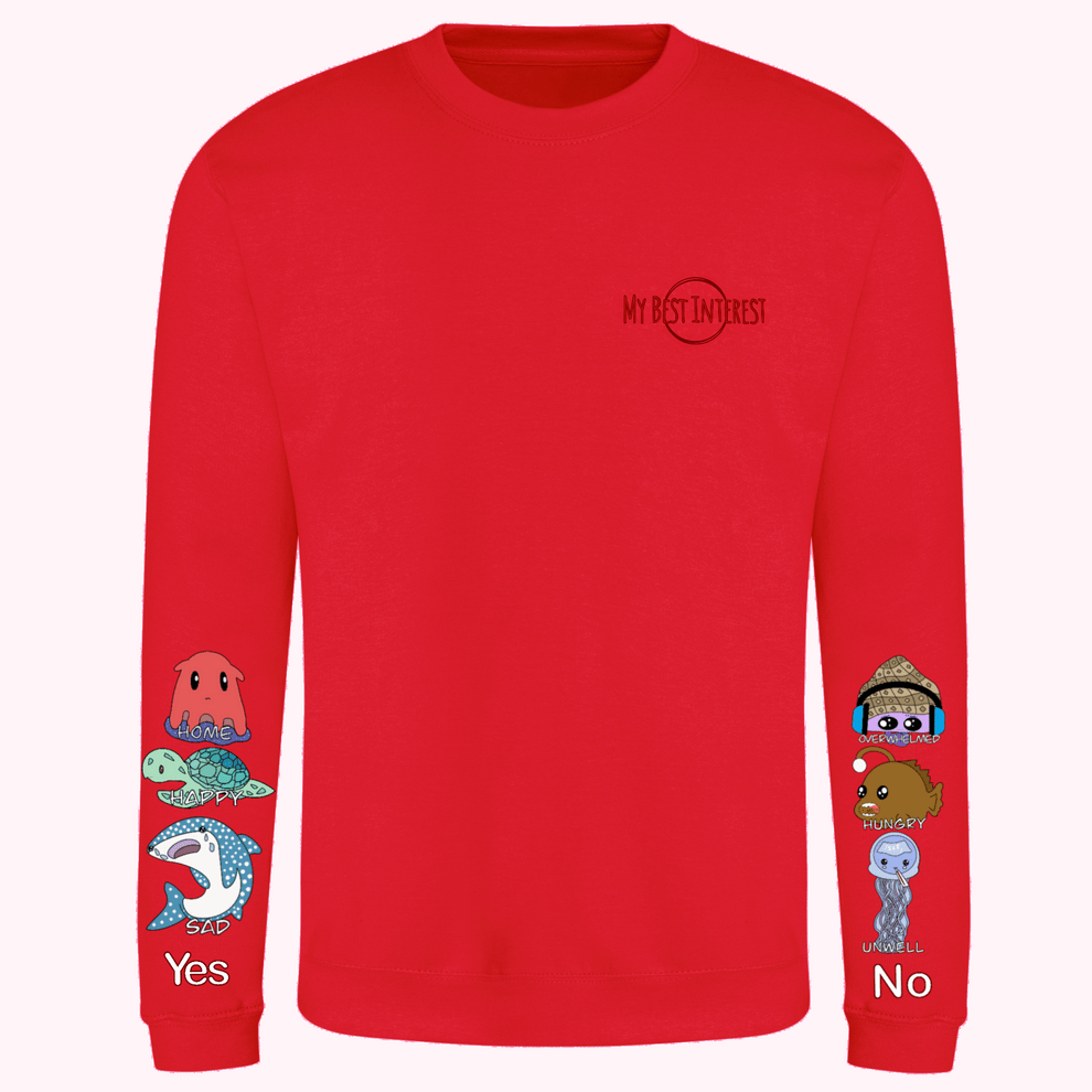 Adults Sea Creature Communication Sweatshirt - Daywear