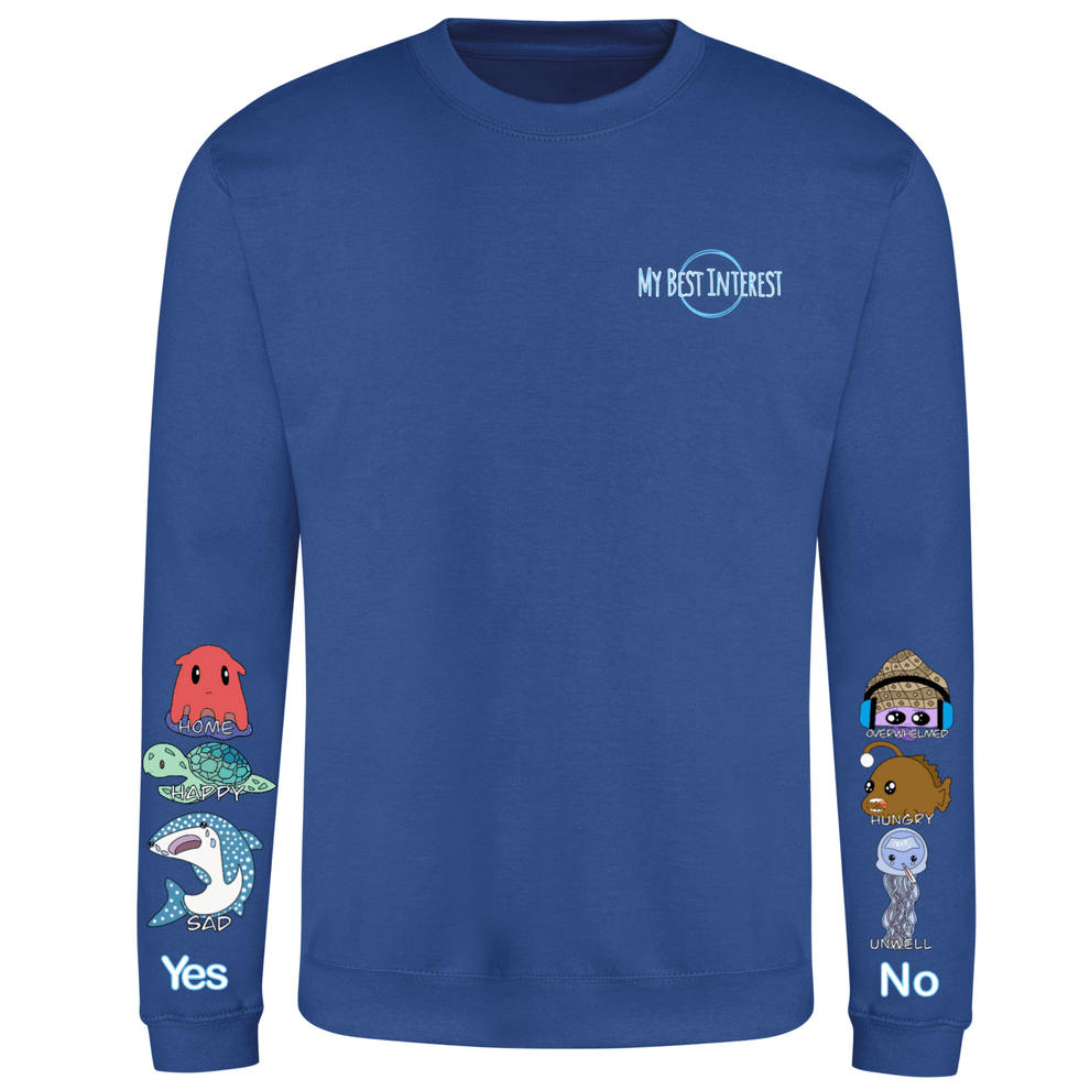 Adults Sea Creature Communication Sweatshirt - Daywear