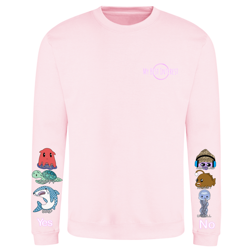 Adults Sea Creature Communication Sweatshirt - Daywear