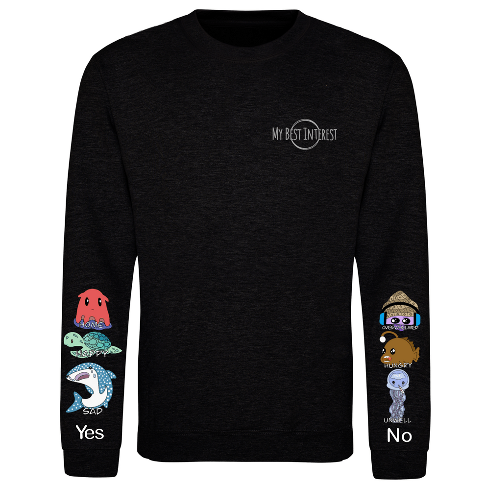 Adults Sea Creature Communication Sweatshirt - Daywear