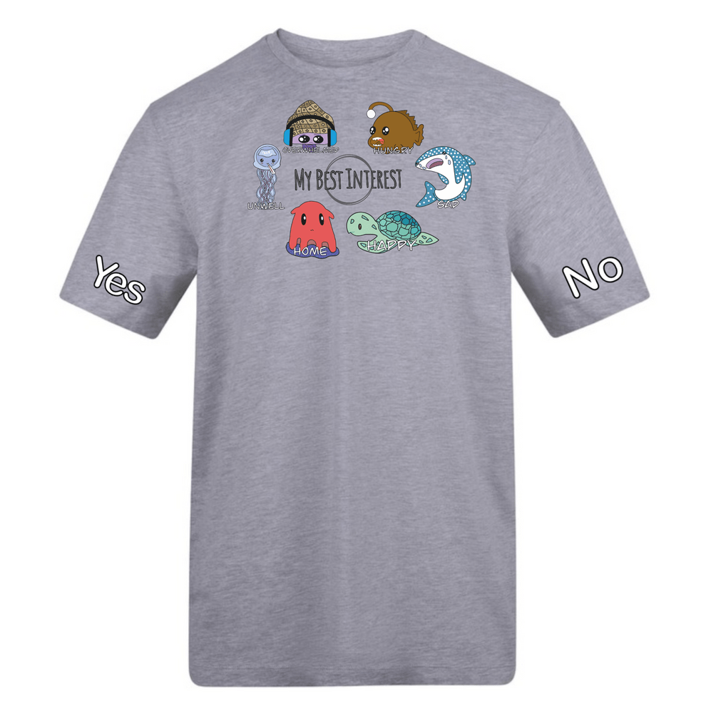 Adults Sea Creatures Communication T-shirt - Daywear