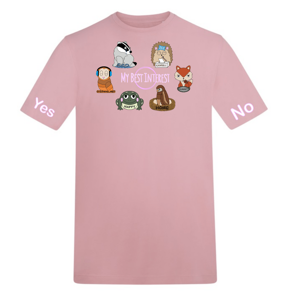 Adults Woodland Animal Communication T-shirt - Daywear