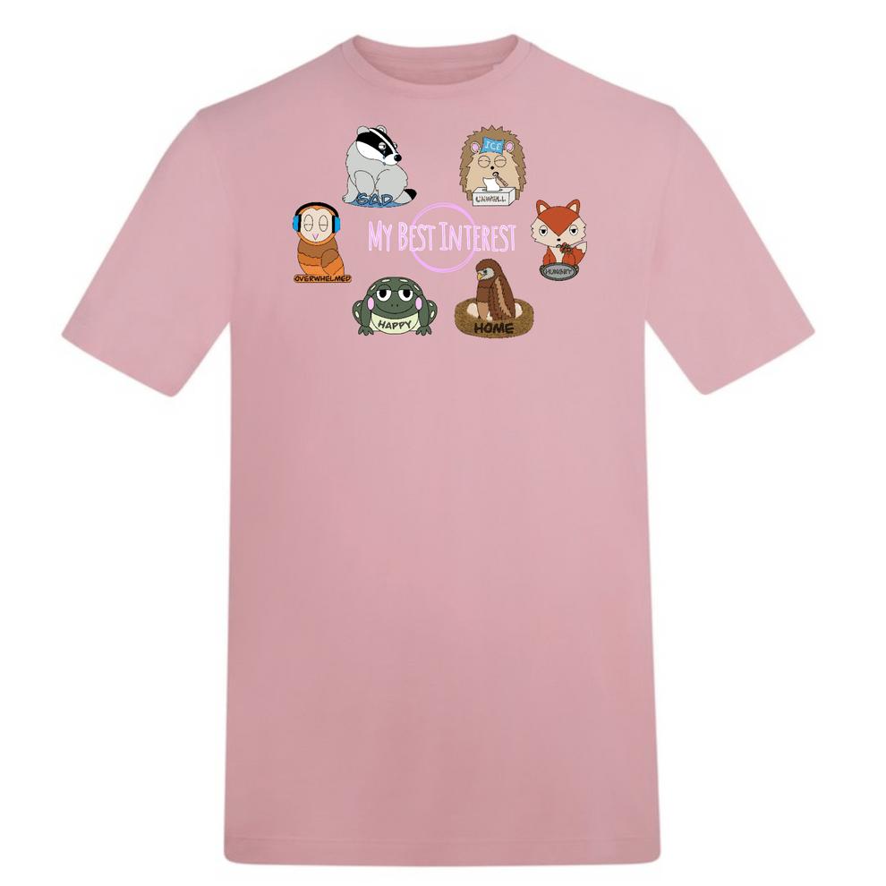Adults Woodland Animal Communication T-shirt - Daywear