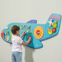 Aeroplane Activity Wall Panels - Sensory Toys