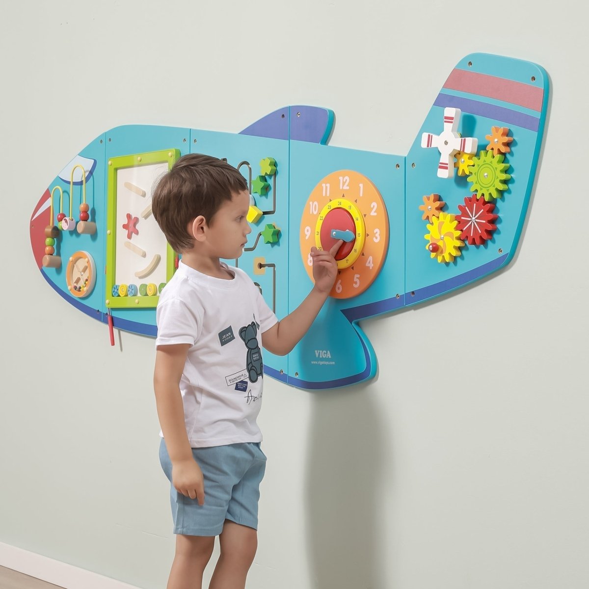 Aeroplane Activity Wall Panels - Sensory Toys
