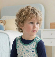 Anti - Scratch Dungarees – Crocodile Print (Organic Cotton) - Daywear