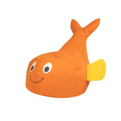 BazZoo Sea Life Fish Bean Bag Chair, Comfort Reading Nook - Sensory Equipment