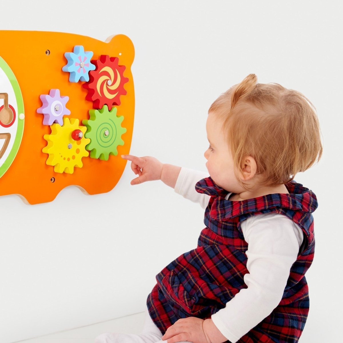 Bear Activity Wall Panel - Sensory Toys