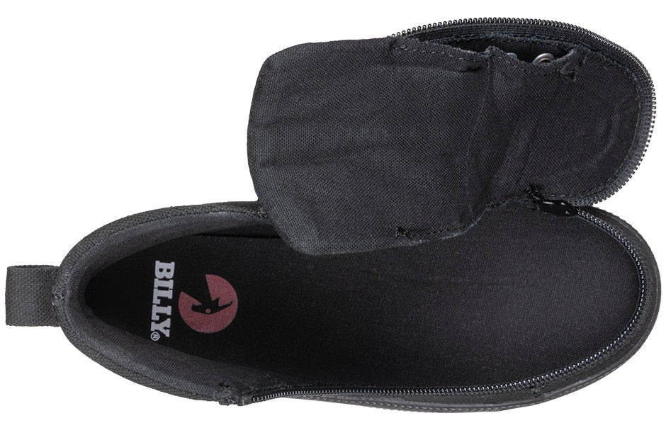 Billy Footwear Kids’ Black to the Floor CS Canvas Shoes - Shoes