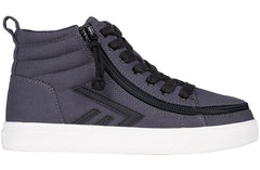 Billy Footwear Kids’ Charcoal/Black CS Canvas Shoes - Shoes