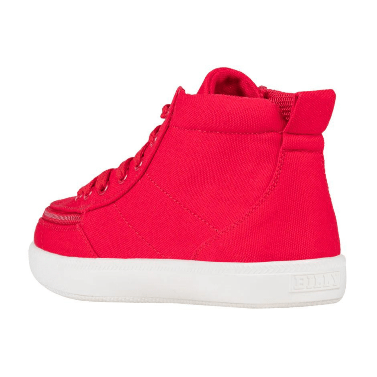 Billy Footwear Kids’ DR II Fit High Top DR II Red Canvas Shoes - Shoes