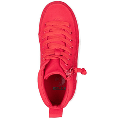 Billy Footwear Kids’ DR II Fit High Top DR II Red Canvas Shoes - Shoes