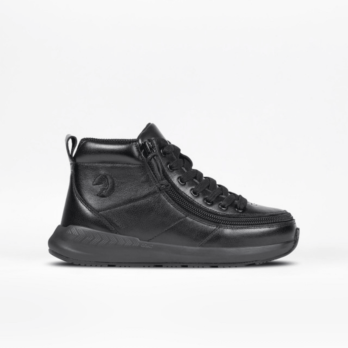Billy Footwear (Kids) - Goat High Top Black Leather - Footwear