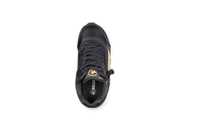 Billy Footwear (Kids) - Goat Hoop Black/Gold - Footwear