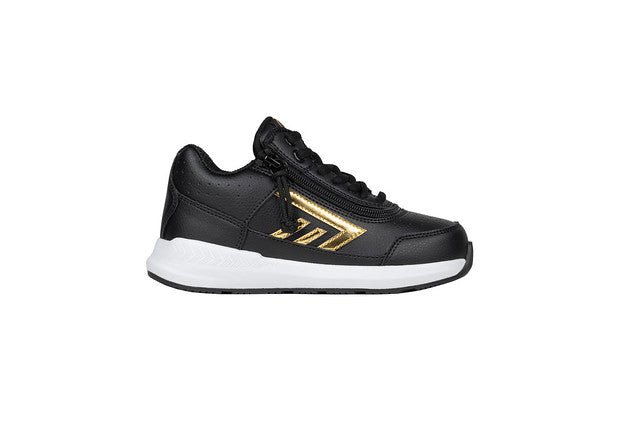 Billy Footwear (Kids) - Goat Hoop Black/Gold - Footwear