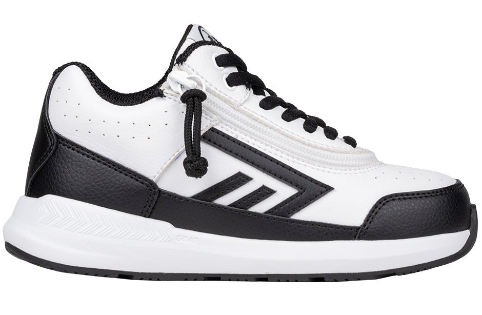 Billy Footwear (Kids) - Goat Hoop White/Black - Footwear