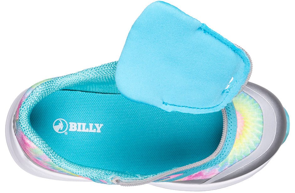 Billy Footwear Kids’ Goat Low Top Sport Rainbow Tie Dye - Footwear