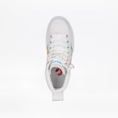 Billy Footwear (Kids) - High Top Wavy Rainbow Shoes - Shoes