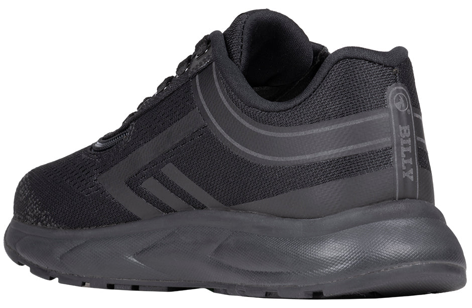Billy Footwear Kids’ Sport Inclusion 2 Trainers Short Wrap Black to the Floor - Shoes