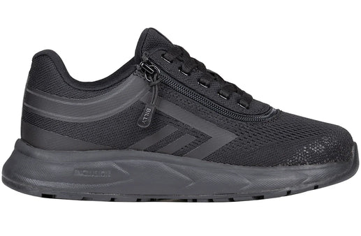 Billy Footwear (Kids) - Sport Inclusion 2 Trainers Short Wrap Black to the Floor - Footwear