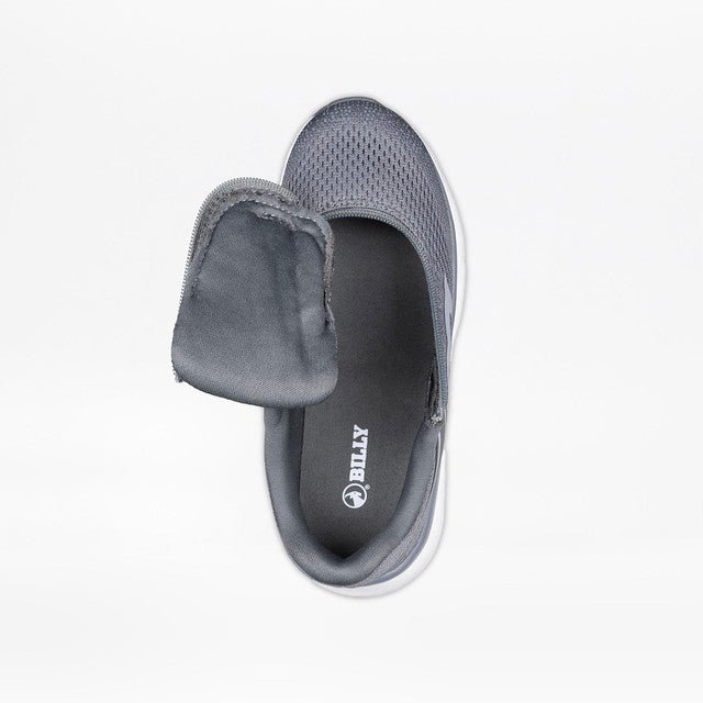 Billy Footwear Kids’ Sport Inclusion Two Trainers Charcoal - Footwear