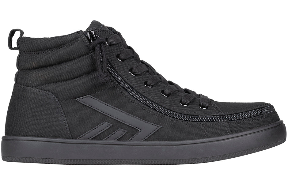 Billy Footwear Men’s Black to the Floor CS Canvas High Top Shoes - Footwear