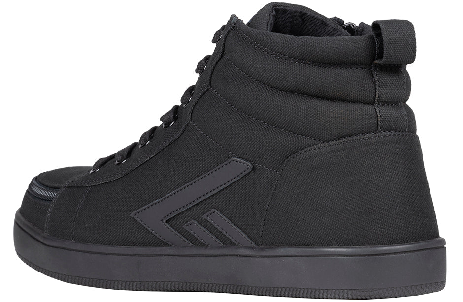 Billy Footwear Men’s Black to the Floor CS Canvas High Top Shoes - Footwear
