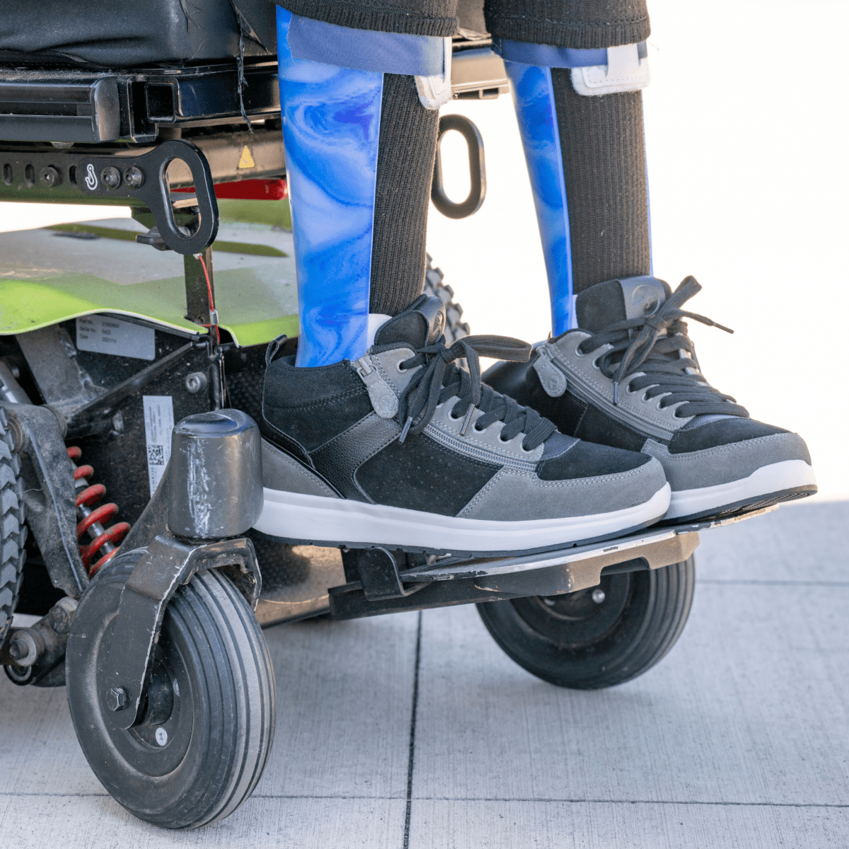 Billy Footwear (Mens) - High Top Black/Charcoal Comfort DZ - Footwear