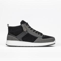 Billy Footwear (Mens) - High Top Black/Charcoal Comfort DZ - Footwear