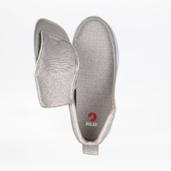 Billy Footwear (Mens) - High Top Grey Jersey Billy Goat Classic Canvas Shoes - Footwear