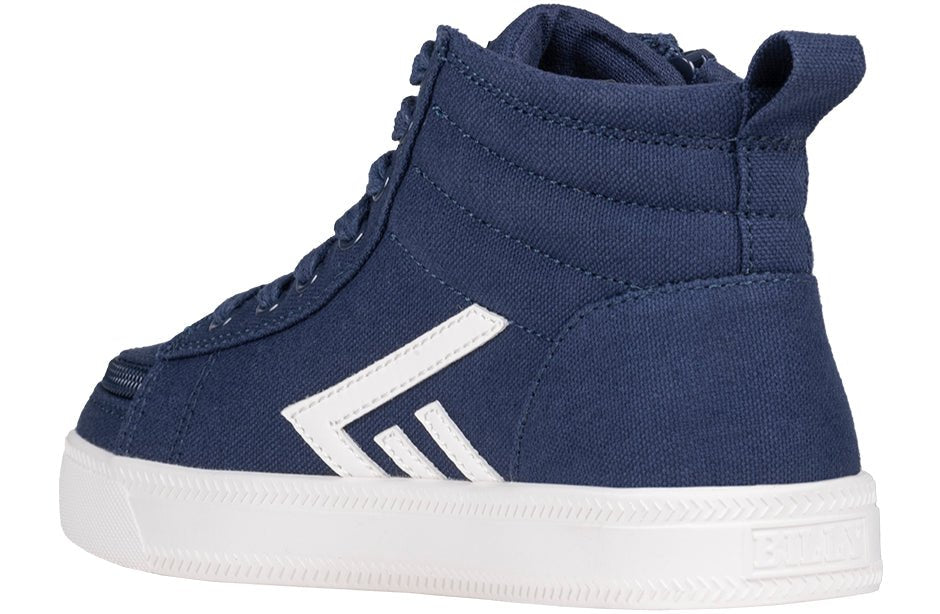 Billy Footwear Men’s Navy/White CS Canvas High Top Shoes - Footwear