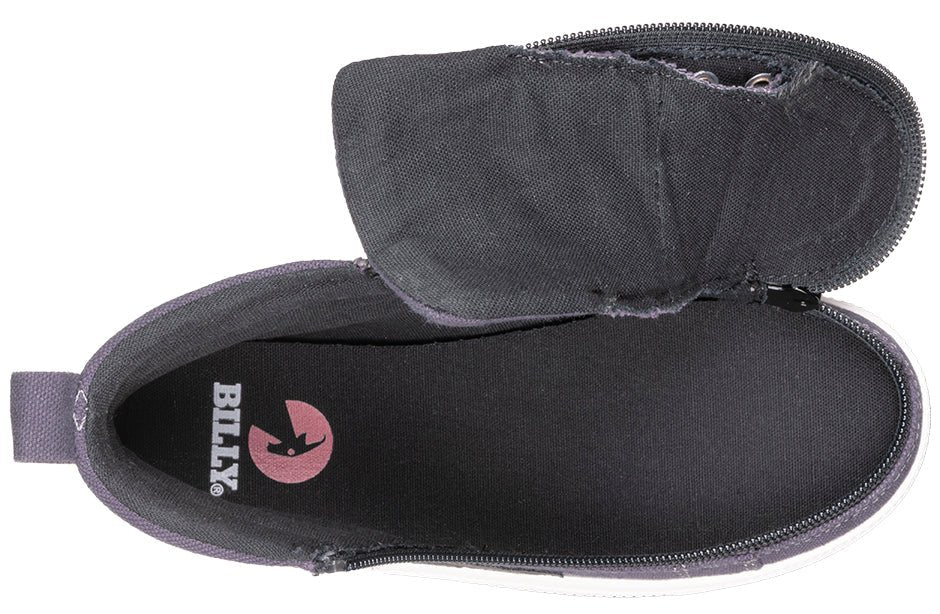 Billy Footwear Toddler Charcoal/Black CS Canvas Shoes - Footwear