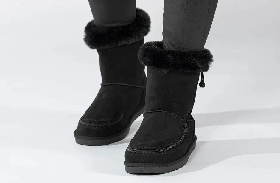 Billy Footwear Toddlers’ Faux Suede Cosy Boots 2 - Footwear