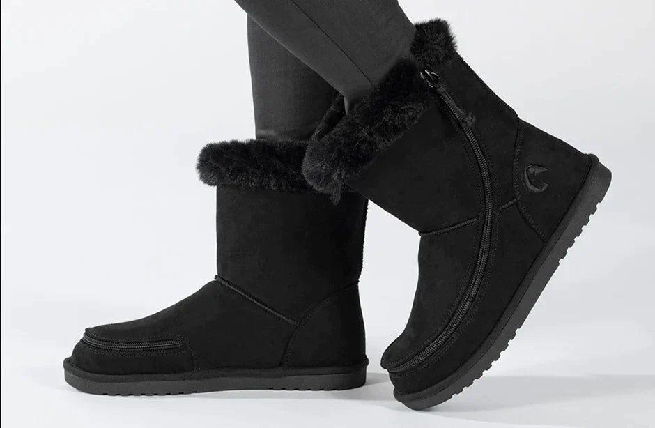 Billy Footwear Toddlers’ Faux Suede Cosy Boots 2 - Footwear