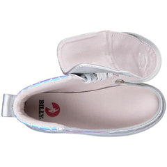Billy Footwear (Toddlers) - High Top Frozen Faux Leather Shoes - Footwear