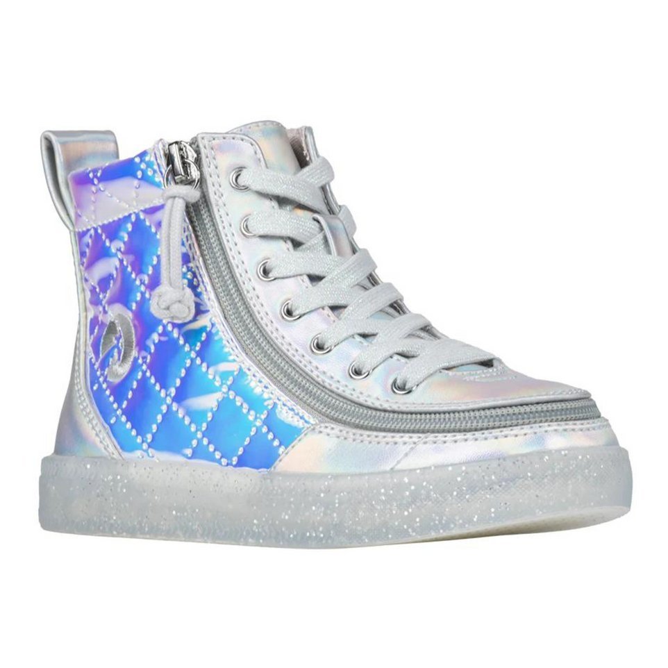 Billy Footwear (Toddlers) - High Top Frozen Faux Leather Shoes - Footwear
