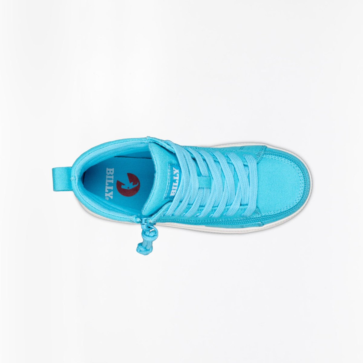 Billy Footwear (Toddlers) - High Top Turquoise & White - Footwear