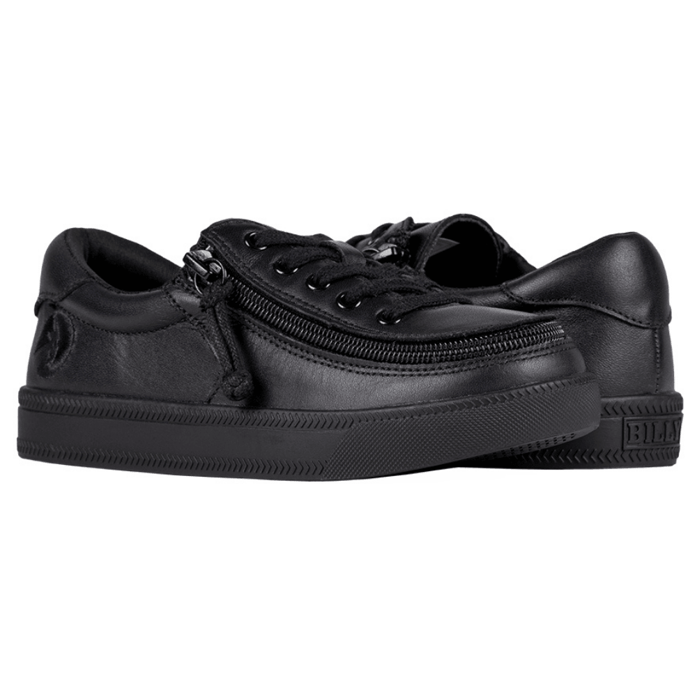 Billy Footwear Toddlers’ Low Top Leather Black to the Floor - Footwear