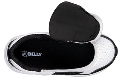 Billy Footwear (Toddlers) - Mid Top Goat Hoop White/Black Trainers - Footwear